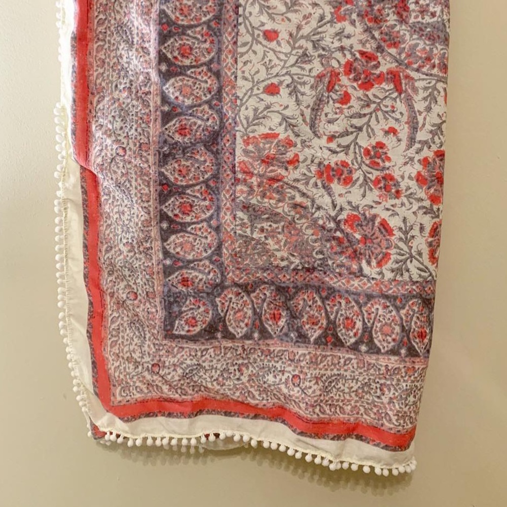 Large Anthropologie square scarf